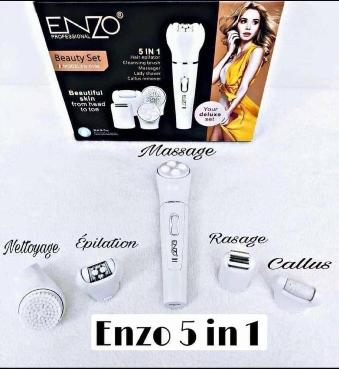ماكينة ازالة الشعر من اينزو Enzo EN-0104, 5 in 1